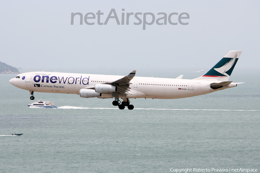 Cathay Pacific Airbus A340-313X (B-HXG) | Photo 381112