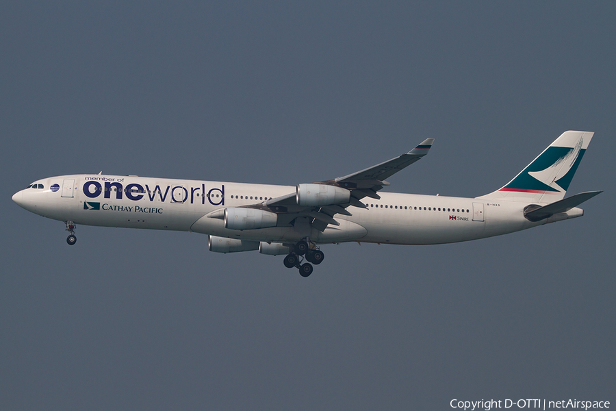 Cathay Pacific Airbus A340-313X (B-HXG) | Photo 397439