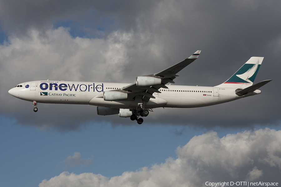 Cathay Pacific Airbus A340-313X (B-HXG) | Photo 375853