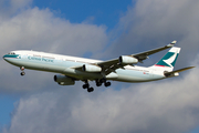 Cathay Pacific Airbus A340-313X (B-HXI) at  Amsterdam - Schiphol, Netherlands