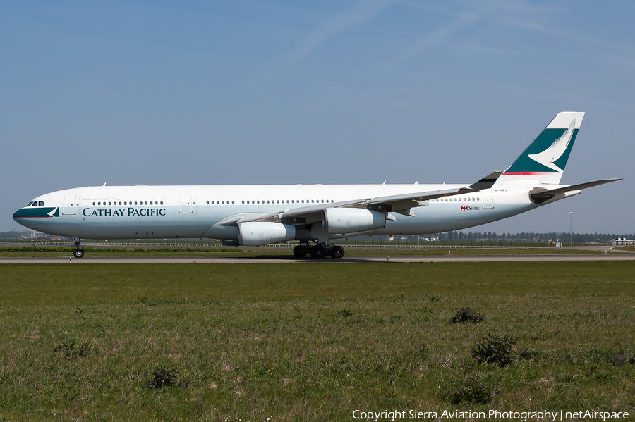 Cathay Pacific Airbus A340-313X (B-HXJ) | Photo 327491