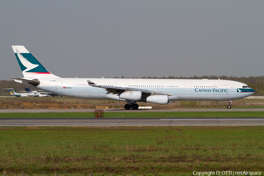 Cathay Pacific Airbus A340-313X (B-HXK) | Photo 383336