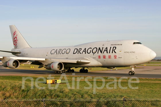Dragonair Cargo Boeing 747-3H6(SF) (B-KAC) at  Manchester - International (Ringway), United Kingdom