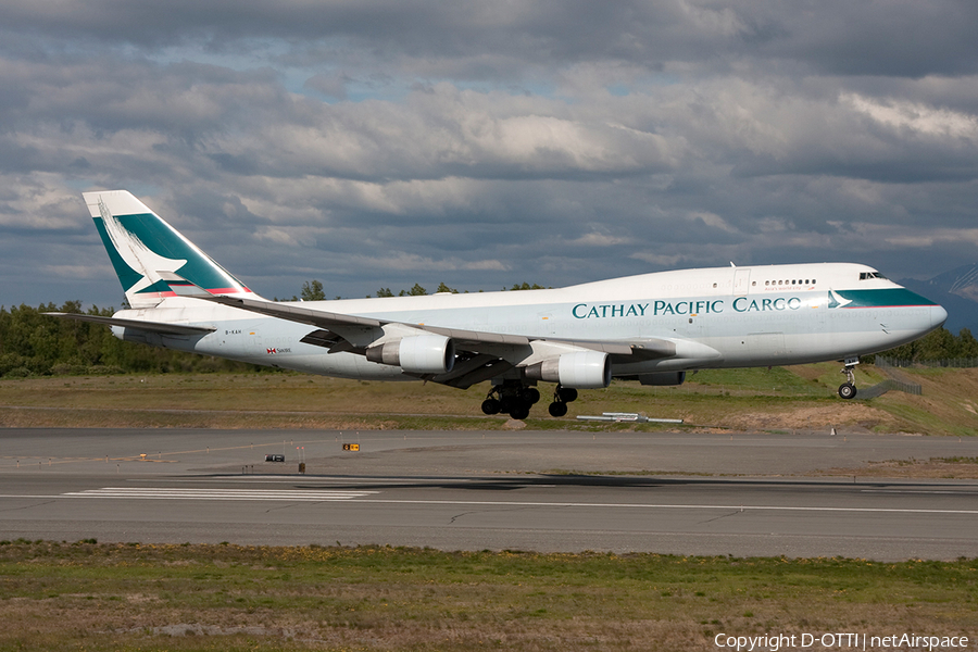 Cathay Pacific Cargo Boeing 747-412(BCF) (B-KAH) | Photo 363189