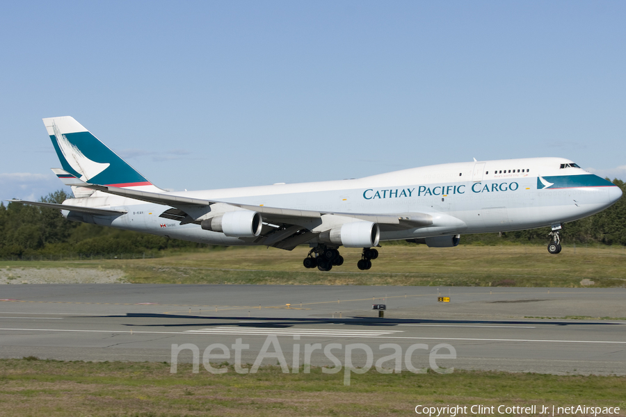 Cathay Pacific Cargo Boeing 747-412(BCF) (B-KAH) | Photo 39633