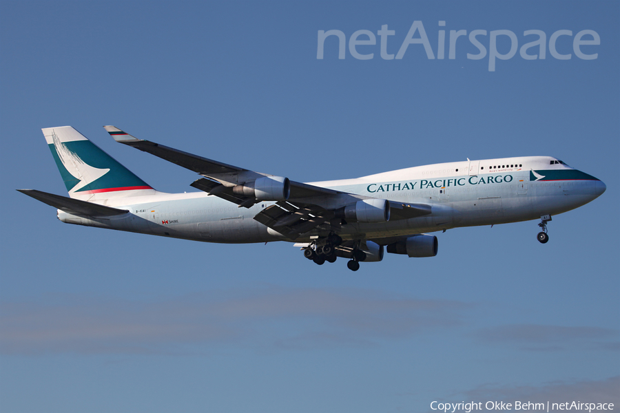 Cathay Pacific Cargo Boeing 747-412(BCF) (B-KAI) | Photo 120351