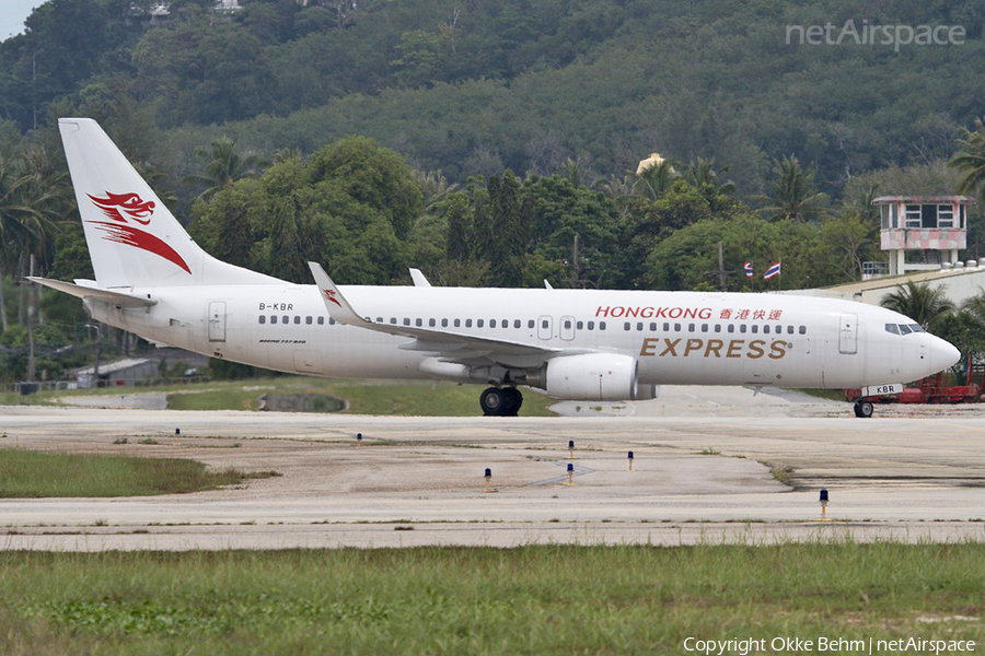 Hong Kong Express Airways Boeing 737-8Q8 (B-KBR) | Photo 37297