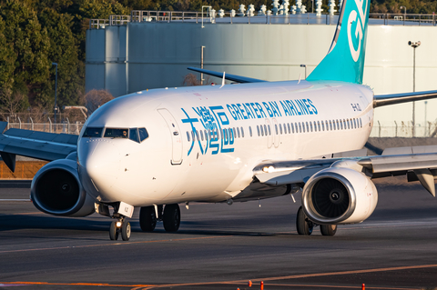 Greater Bay Airlines Boeing 737-8FH (B-KJD) at  Tokyo - Narita International, Japan