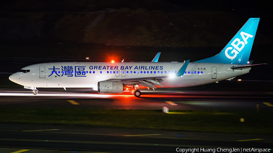Greater Bay Airlines Boeing 737-83Z (B-KJE) | Photo 676640