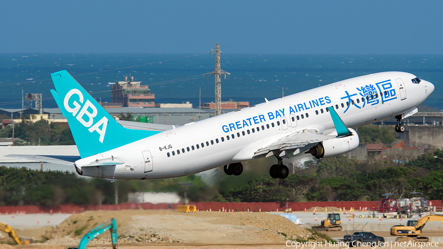 Greater Bay Airlines Boeing 737-83Z (B-KJG) | Photo 660390