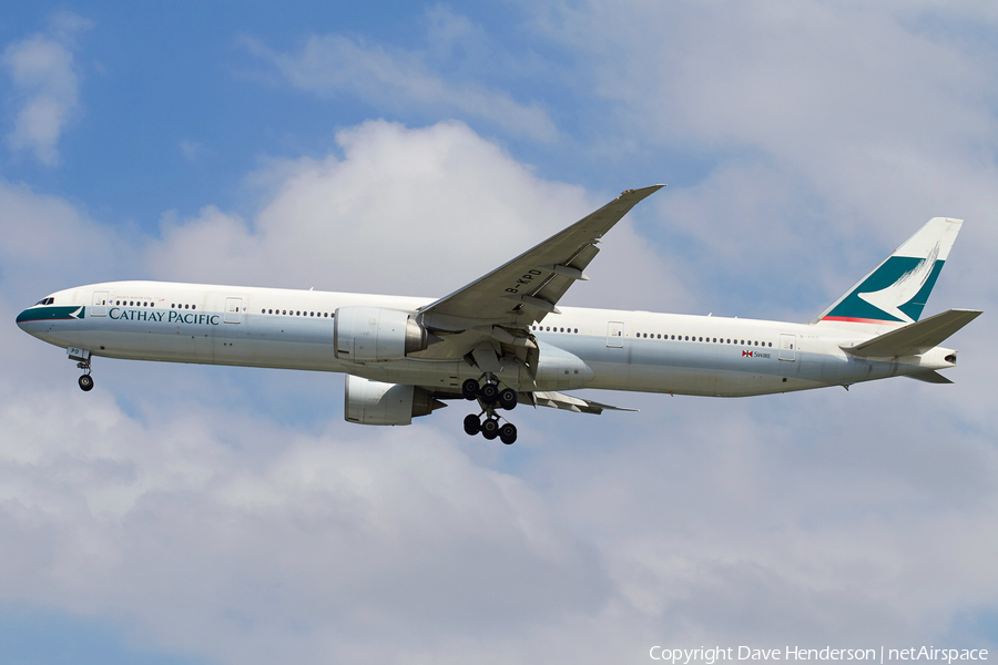 Cathay Pacific Boeing 777-367(ER) (B-KPD) | Photo 21942