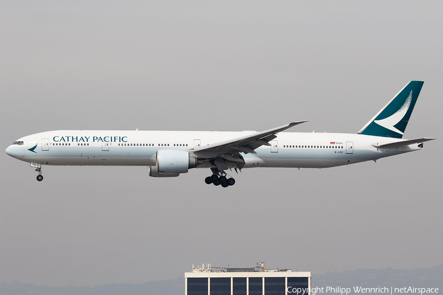 Cathay Pacific Boeing 777-367(ER) (B-KPE) | Photo 309913