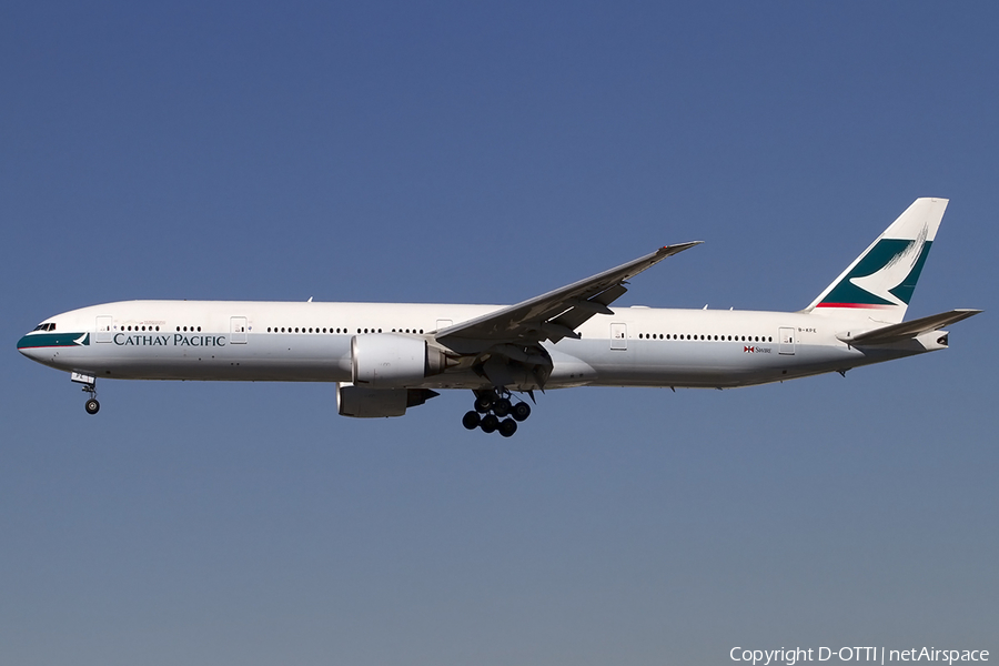 Cathay Pacific Boeing 777-367(ER) (B-KPE) | Photo 457454