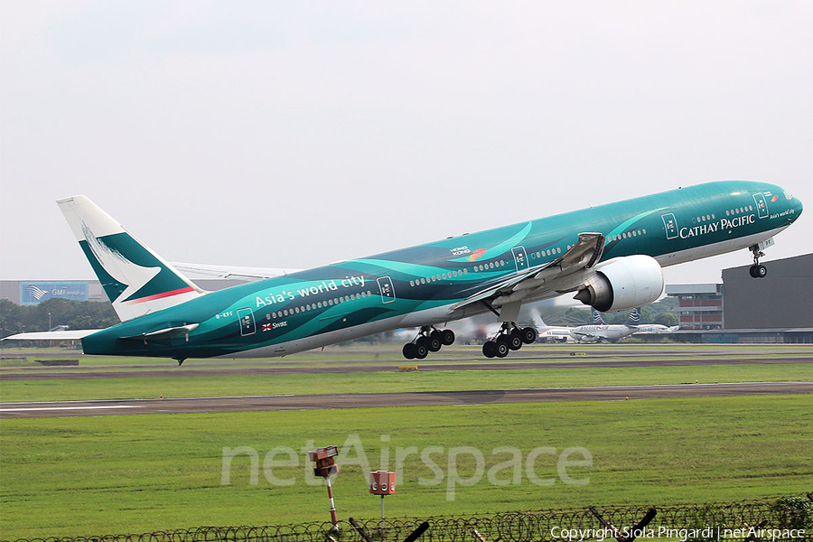 Cathay Pacific Boeing 777-367(ER) (B-KPF) | Photo 390600
