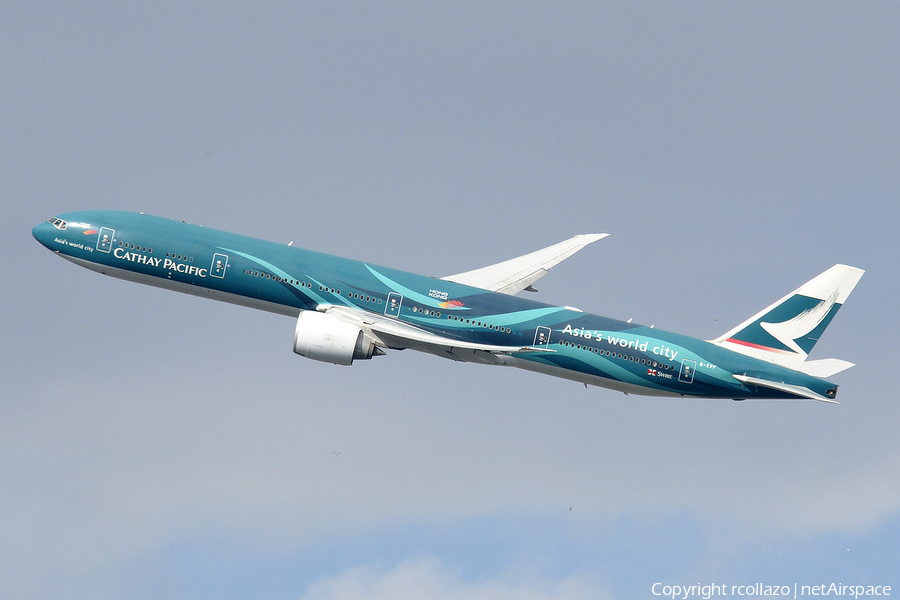 Cathay Pacific Boeing 777-367(ER) (B-KPF) | Photo 12490