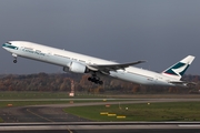 Cathay Pacific Boeing 777-367(ER) (B-KPG) at  Dusseldorf - International, Germany