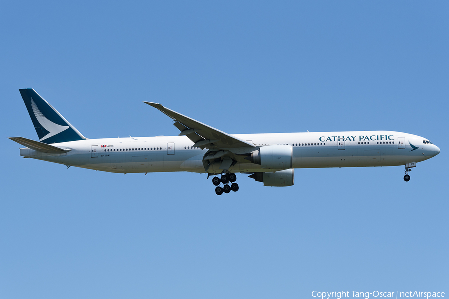 Cathay Pacific Boeing 777-367(ER) (B-KPM) | Photo 519509