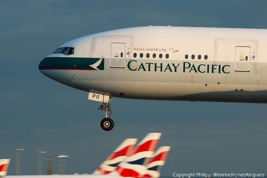 Cathay Pacific Boeing 777-367(ER) (B-KPO) | Photo 194151