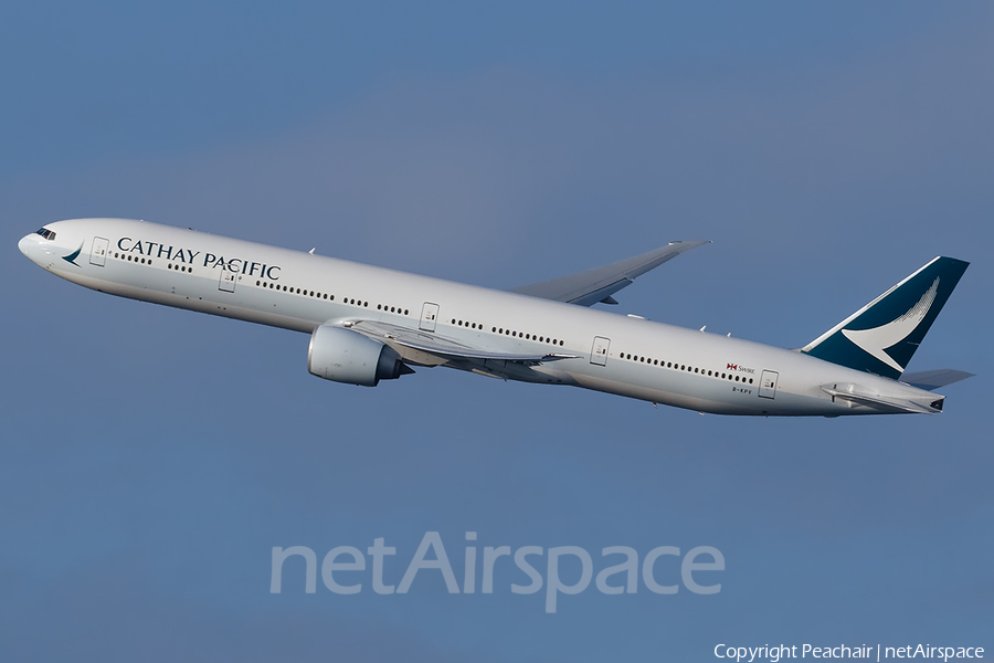 Cathay Pacific Boeing 777-367(ER) (B-KPV) | Photo 189768