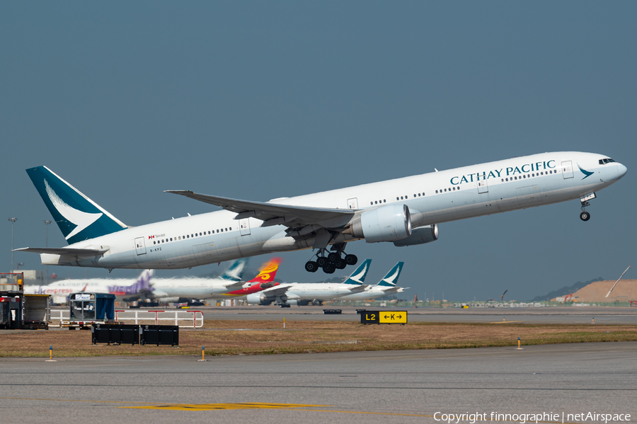 Cathay Pacific Boeing 777-367(ER) (B-KPZ) | Photo 600826
