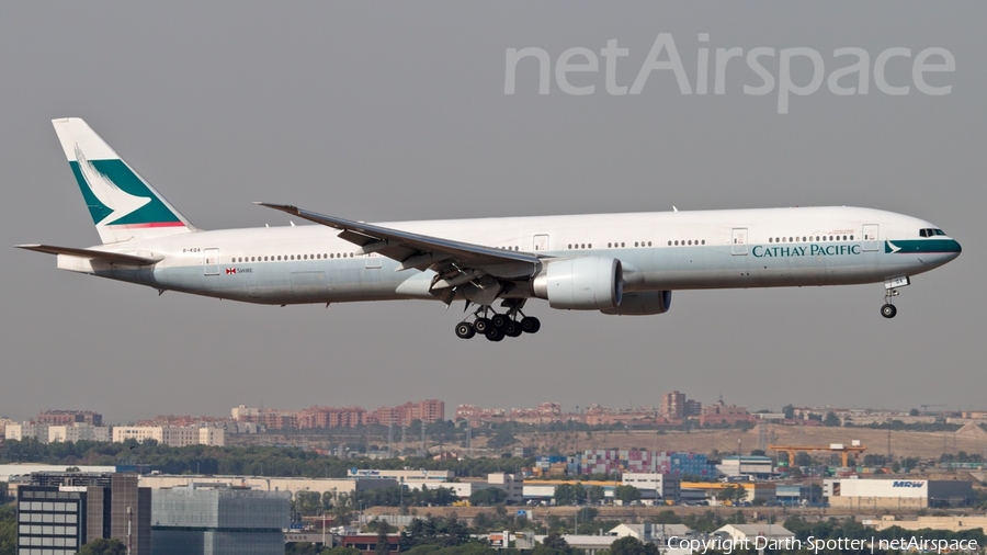 Cathay Pacific Boeing 777-367(ER) (B-KQA) | Photo 179853