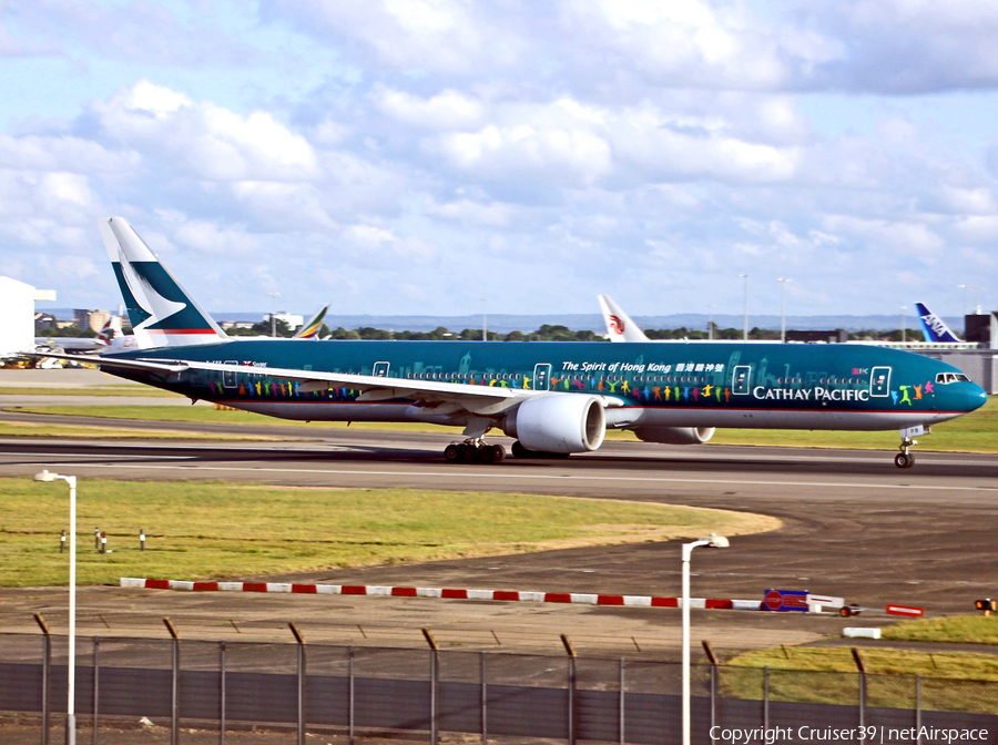 Cathay Pacific Boeing 777-367(ER) (B-KQB) | Photo 220086