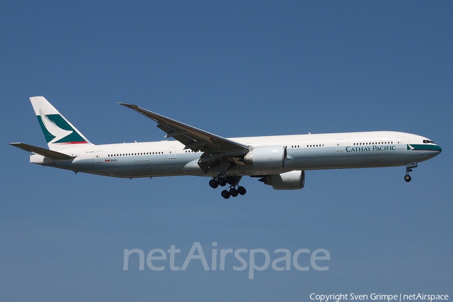 Cathay Pacific Boeing 777-367(ER) (B-KQB) | Photo 16371