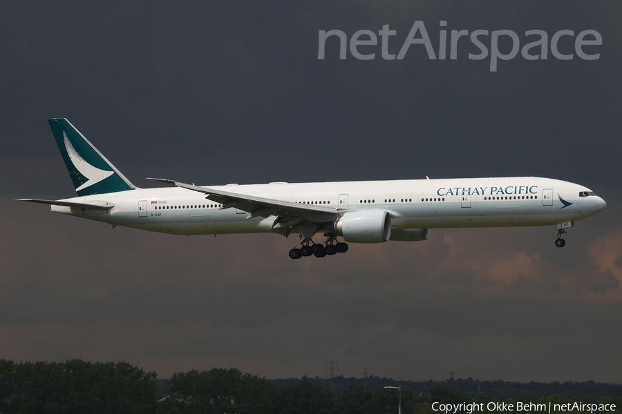 Cathay Pacific Boeing 777-367(ER) (B-KQF) | Photo 335370