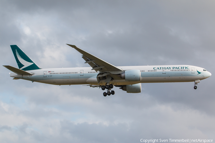 Cathay Pacific Boeing 777-367(ER) (B-KQF) | Photo 344053