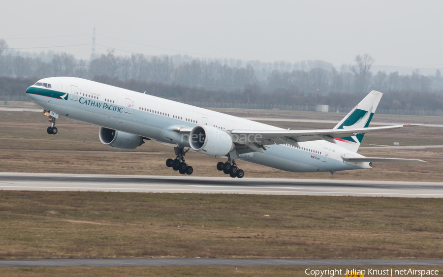 Cathay Pacific Boeing 777-367(ER) (B-KQG) | Photo 102126
