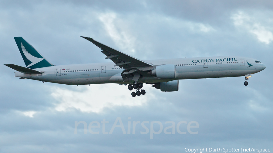 Cathay Pacific Boeing 777-367(ER) (B-KQG) | Photo 371933