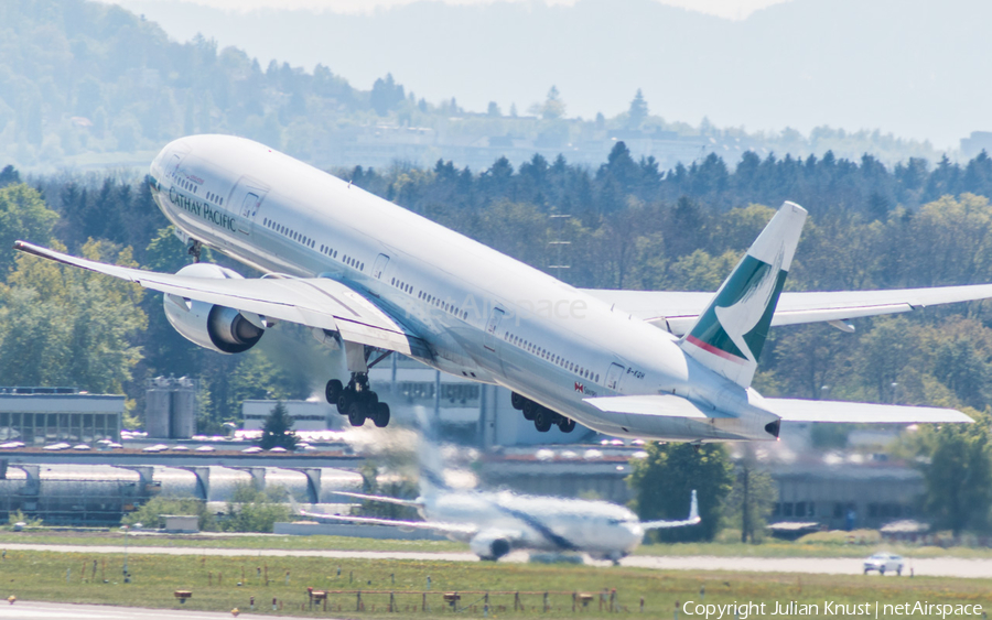 Cathay Pacific Boeing 777-367(ER) (B-KQH) | Photo 159502