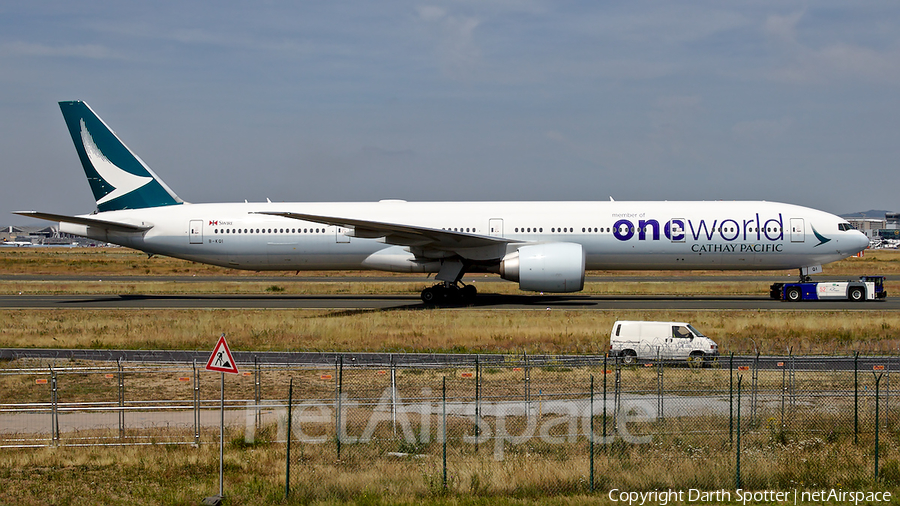 Cathay Pacific Boeing 777-367(ER) (B-KQI) | Photo 371935