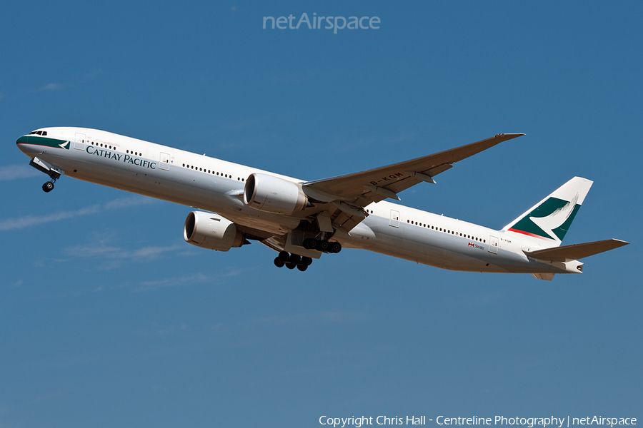 Cathay Pacific Boeing 777-367(ER) (B-KQM) | Photo 60552