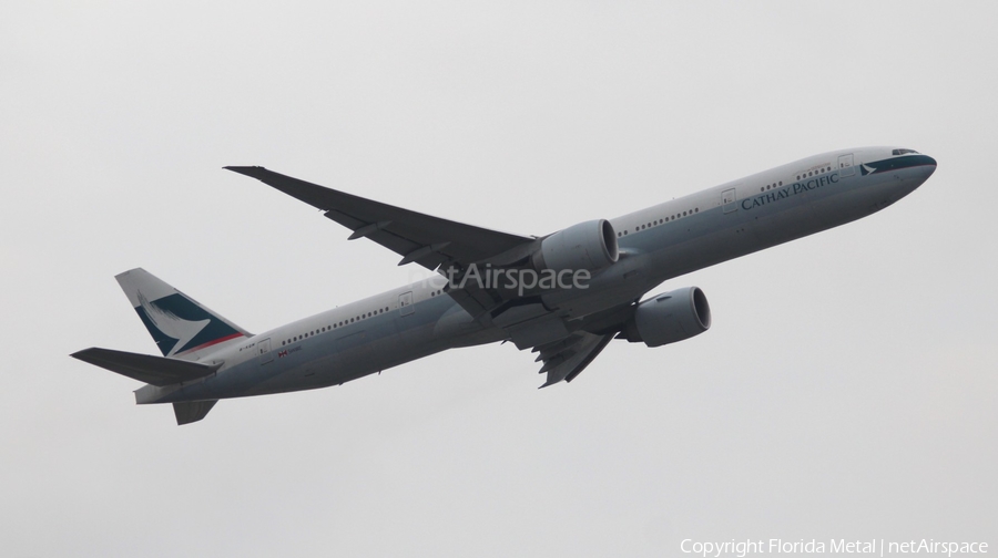 Cathay Pacific Boeing 777-367(ER) (B-KQM) | Photo 308654