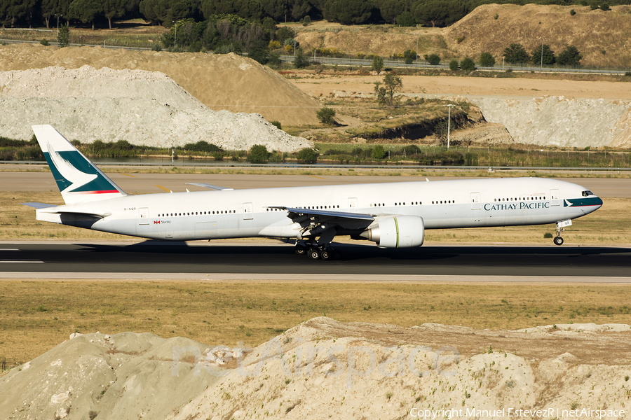 Cathay Pacific Boeing 777-367(ER) (B-KQR) | Photo 164337