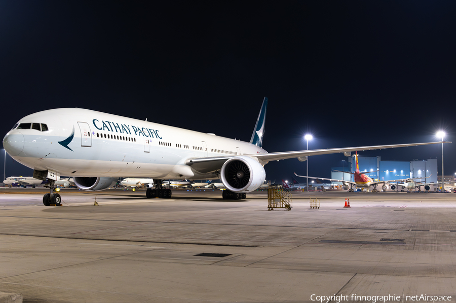 Cathay Pacific Boeing 777-367(ER) (B-KQS) | Photo 605250