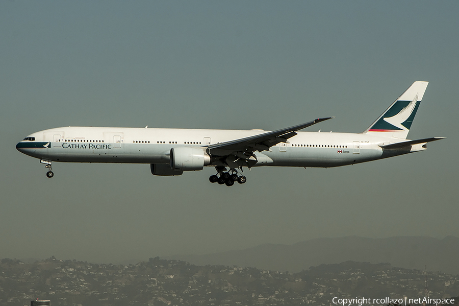 Cathay Pacific Boeing 777-367(ER) (B-KQT) | Photo 360294