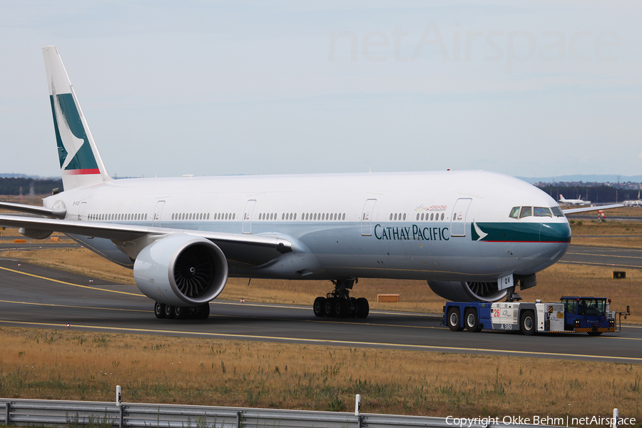 Cathay Pacific Boeing 777-367(ER) (B-KQV) | Photo 80866