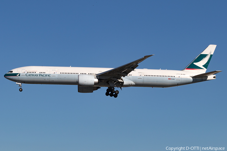 Cathay Pacific Boeing 777-367(ER) (B-KQV) | Photo 144732