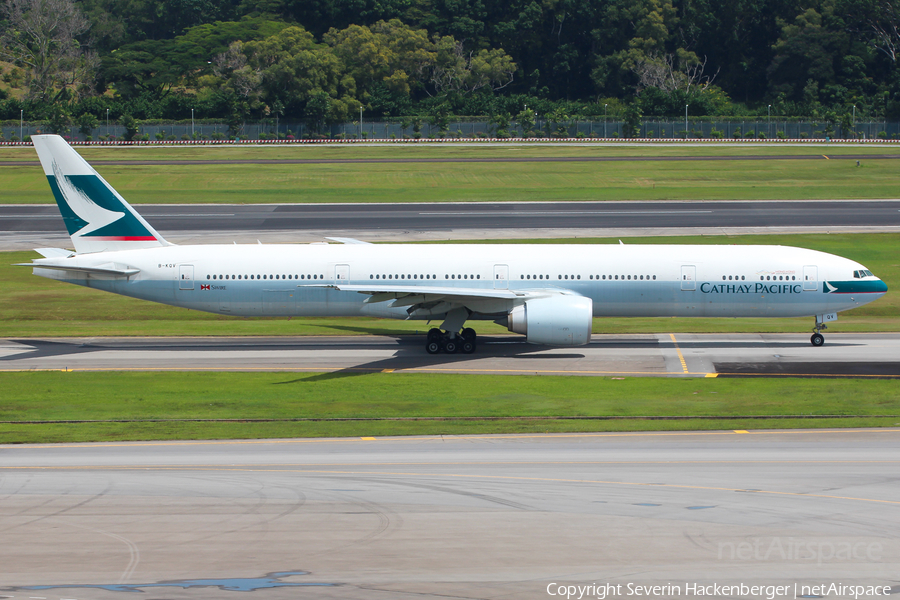 Cathay Pacific Boeing 777-367(ER) (B-KQV) | Photo 216231