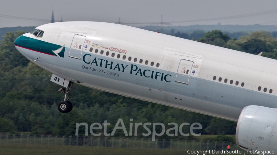 Cathay Pacific Boeing 777-367(ER) (B-KQX) | Photo 183595