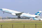 Cathay Pacific Airbus A330-343X (B-LAD) at  Jakarta - Soekarno-Hatta International, Indonesia