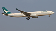 Cathay Pacific Airbus A330-343 (B-LAJ) at  Bangkok - Suvarnabhumi International, Thailand