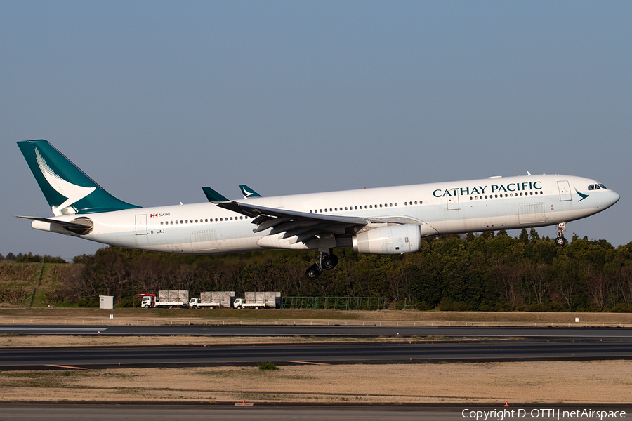Cathay Pacific Airbus A330-343 (B-LAJ) | Photo 391154