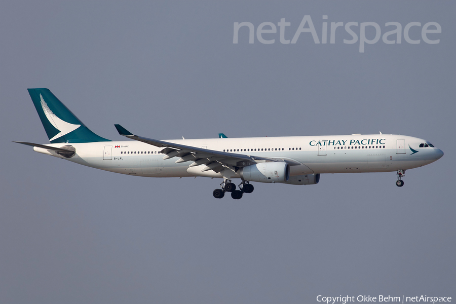 Cathay Pacific Airbus A330-343 (B-LAL) | Photo 156221