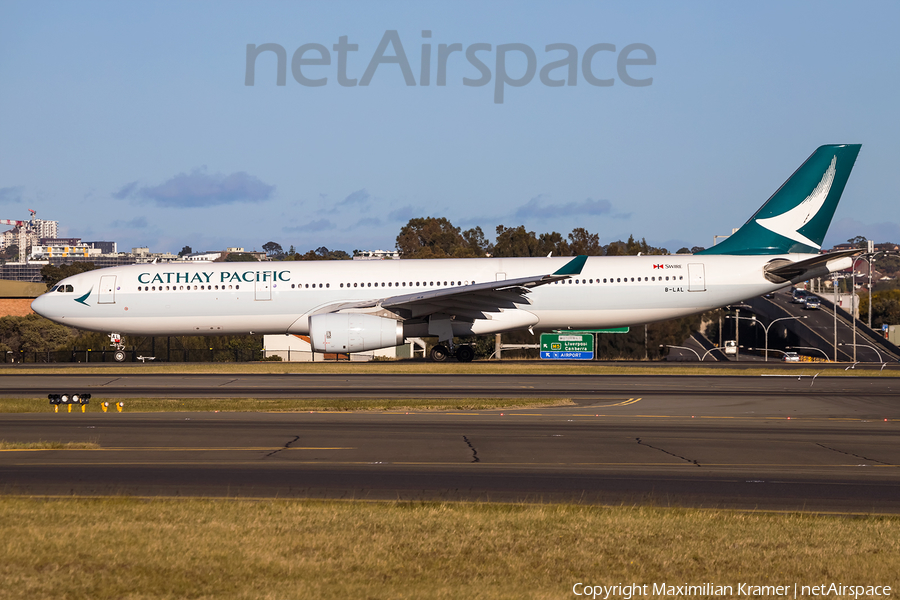 Cathay Pacific Airbus A330-343 (B-LAL) | Photo 391475