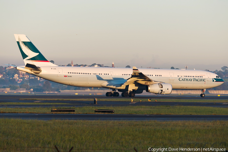 Cathay Pacific Airbus A330-343 (B-LAL) | Photo 56995