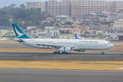 Cathay Pacific Airbus A330-343E (B-LAM) at  Fukuoka, Japan