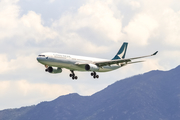 Cathay Pacific Airbus A330-343X (B-LAQ) at  Hong Kong - Chek Lap Kok International, Hong Kong